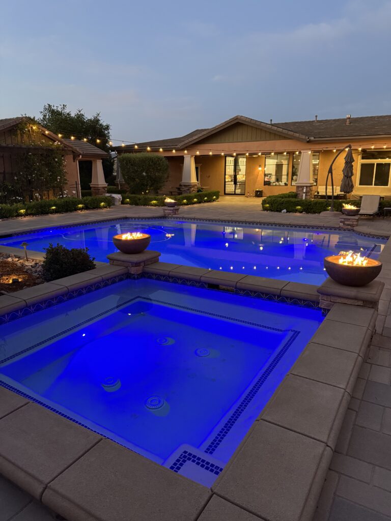 adding a spa to an existing pool

